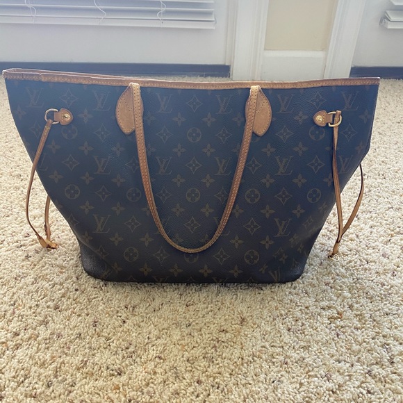 USED Authentic Louis Vuitton Neverfull MM - Picture 4 of 12